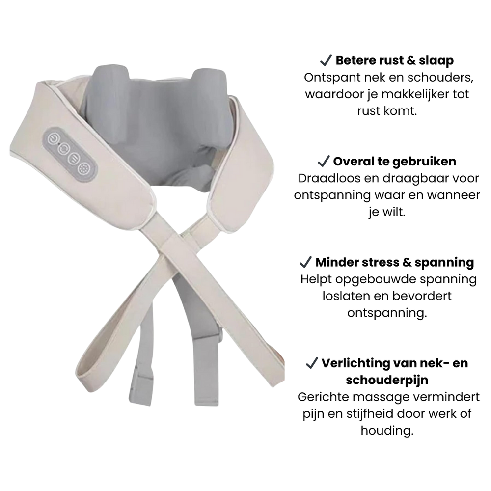 Nek- en Schoudermassagekussen