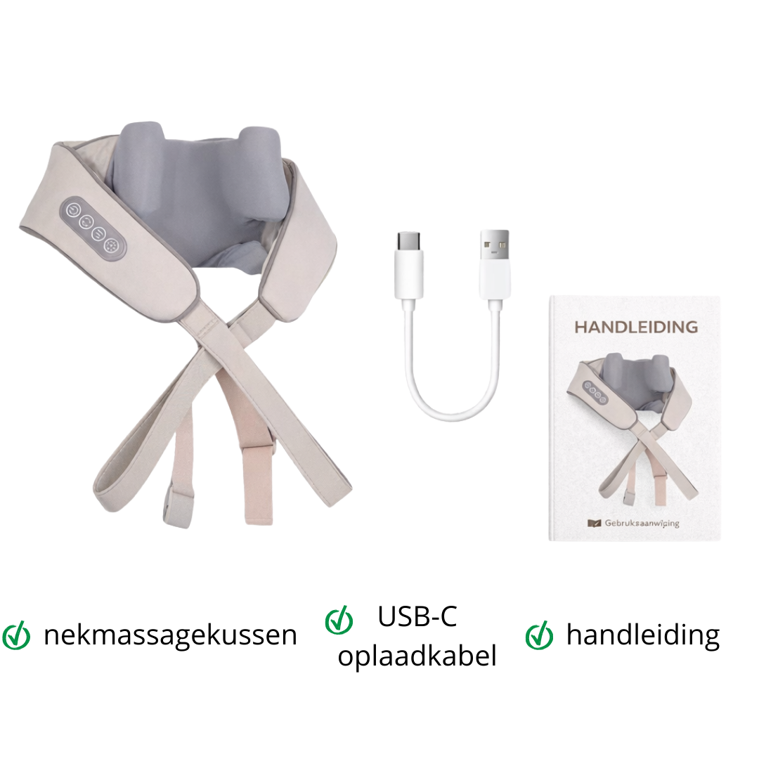 Nek- en Schoudermassagekussen