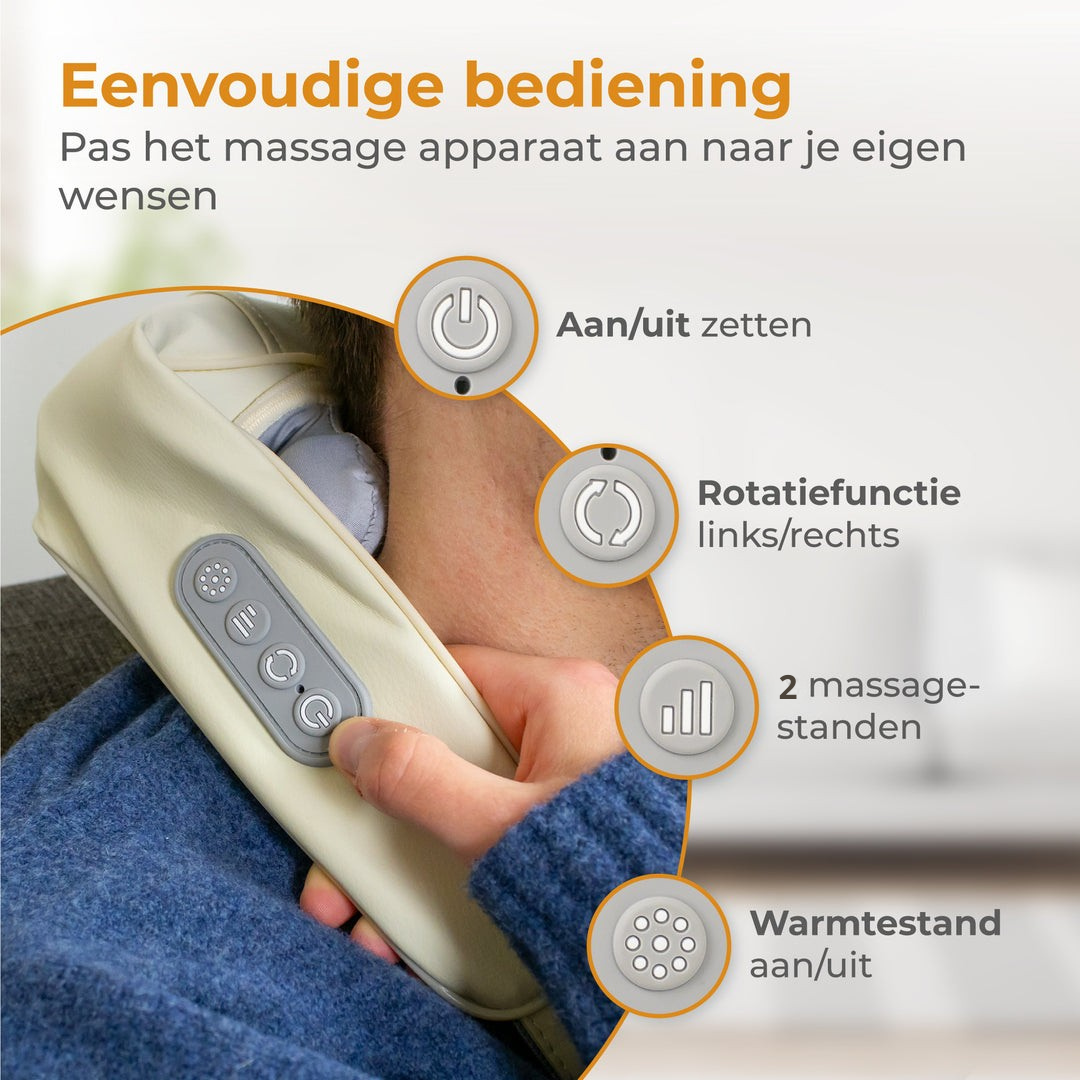 Nek- en Schoudermassagekussen